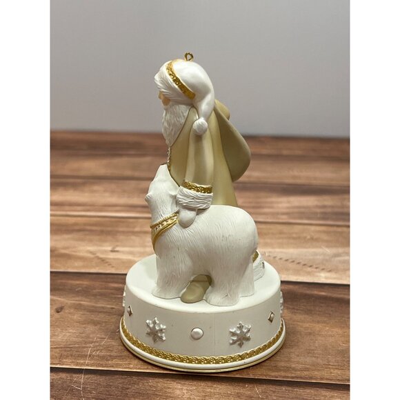 2014 HALLMARK KEEPSAKE ORNAMENT QG01216 STROLLING IN THE SNOW SINGING - Picture 6 of 10